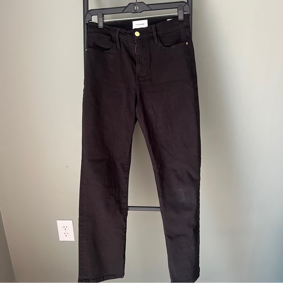 FRAME Le High Straight Jeans - Picture 2 of 11